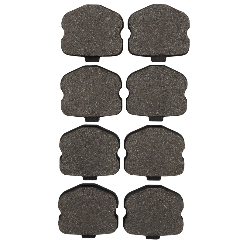Chevrolet Corvette Brake Pads - Rear - R1 Concepts - Semi Met - `06-`13